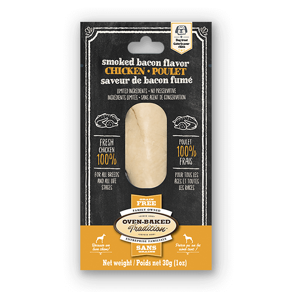 OBT Dog Fillet Chicken & Bacon 30g