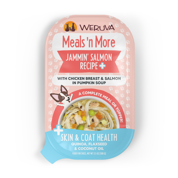 WRVA Dog Meals'nMore Jammin Salmon+ 3.5oz Cups
