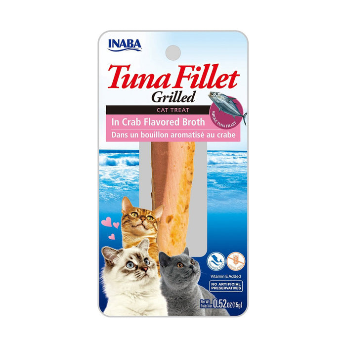 INA Grilled Fillets Tuna in Crab Broth .5oz
