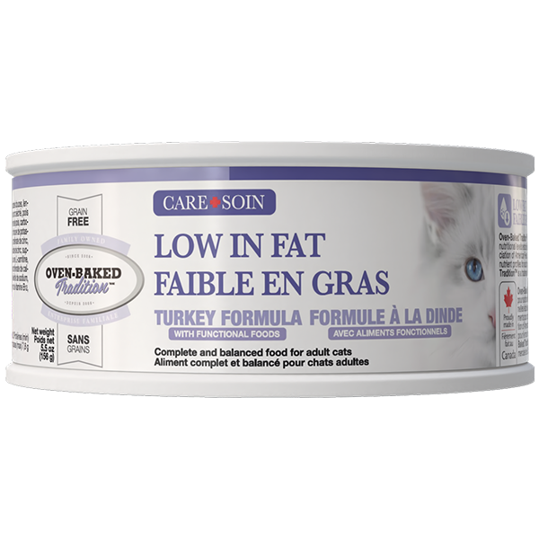 OBT Cat Low Fat Care Turkey Pate 5.5oz
