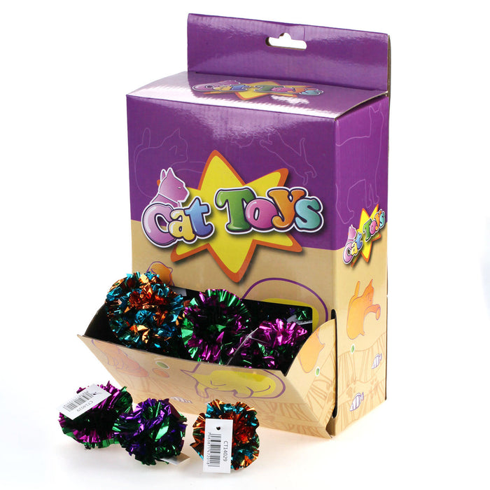 Foil Crinkle Ball Cat Toy
