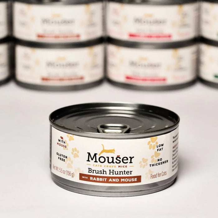 Mouser Brush Hunter Rabbit Cat 5.5oz