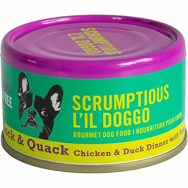SCRM L'il Doggo Chkn/Duck,Veg Dinner in Gravy 3oz