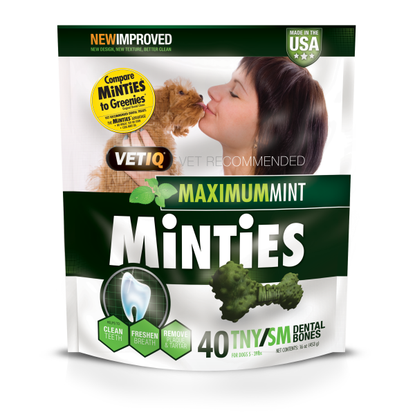 Minties Mint Dental Bones TNY/SM 40ct