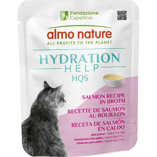 Almo Salmon Broth w/Salmon Fillet 50g | Cat