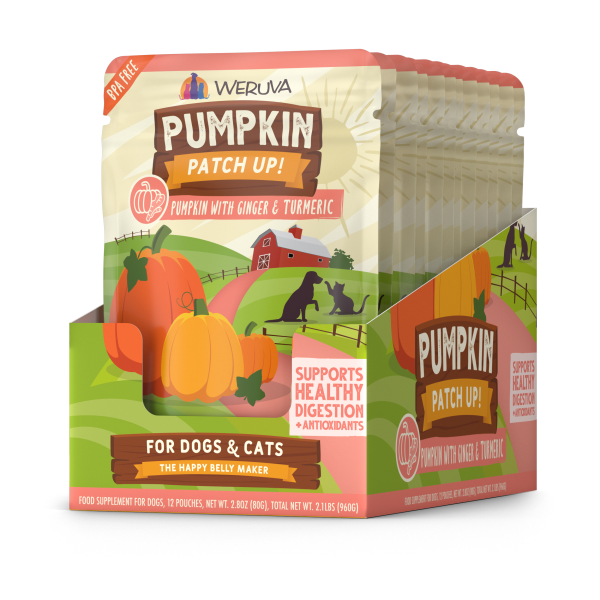 WRVA Cat/Dog Pumpkin Patch Up with Gngr/Turmric 1.05oz Pch