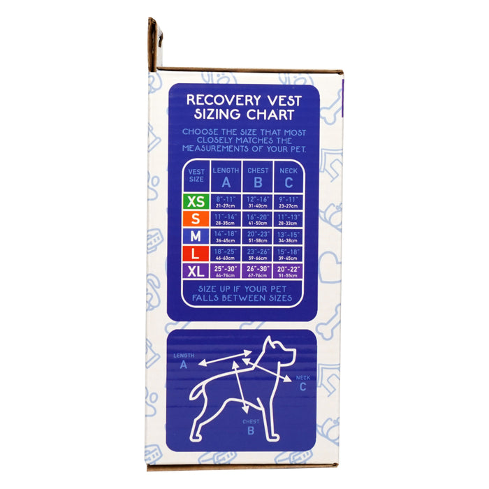 Calming Recovery Vest w/Calming Disc Small