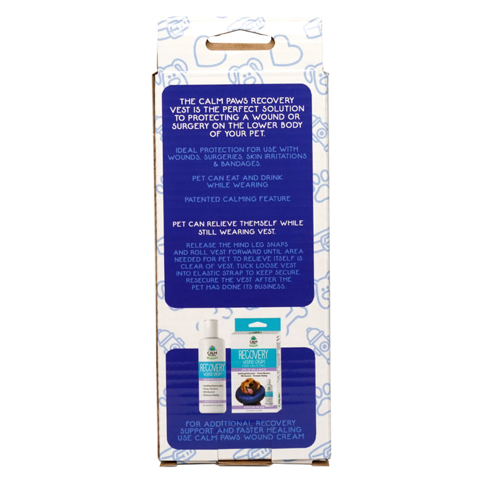 Calming Recovery Vest w/Calming Disc Small