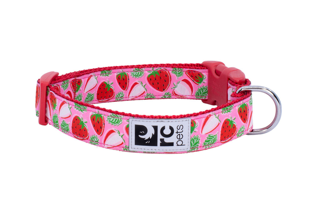RC Clip Collar Large 1" Strawberries