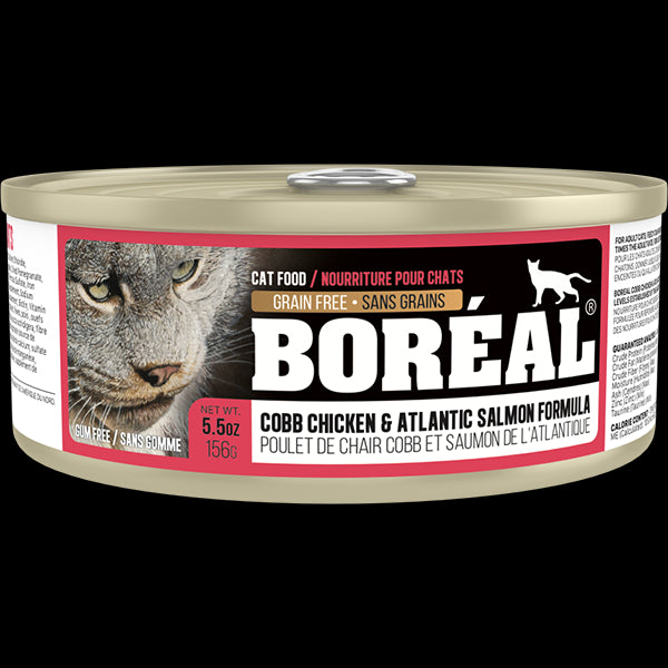Boreal Cat Chkn/Salmon 156g