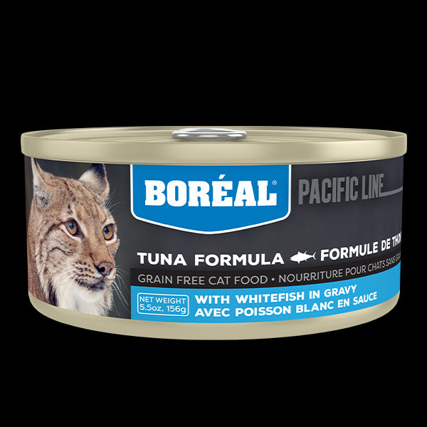 Boreal Cat Red Tuna in Gravy w/Whitefish 156g