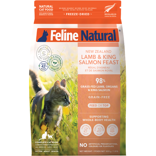 Feline Natural Cat FD Lamb & Sal 1.8lbs