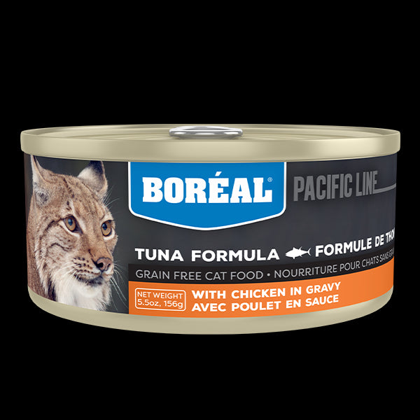 Boreal Cat Red Tuna in Gravy w/Chkn 156g