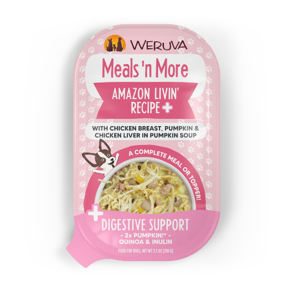 WRVA Dog Meals'nMore Amazon Livin'+ 3.5oz Cups