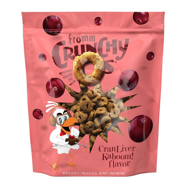 FRM Dog Crunchy Os CranLiver Kaboom! Treats 26oz