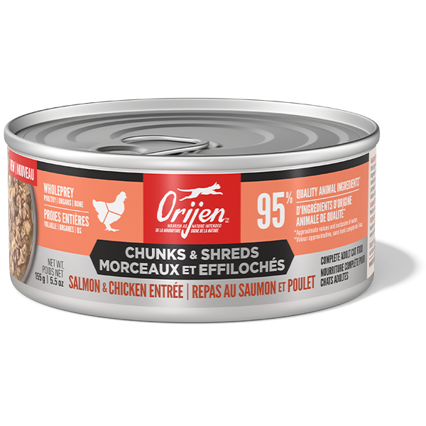 ORJ Chunks & Shreds Cat Sal/Chkn 5.5oz