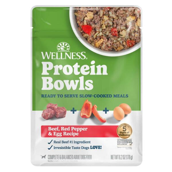 OMH Wellness Protein Bowls Beef, Red Pepper/Egg 6.2oz