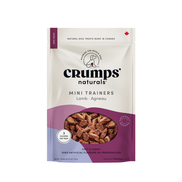 CRM Semi Moist Lamb Mini Trainers 132g