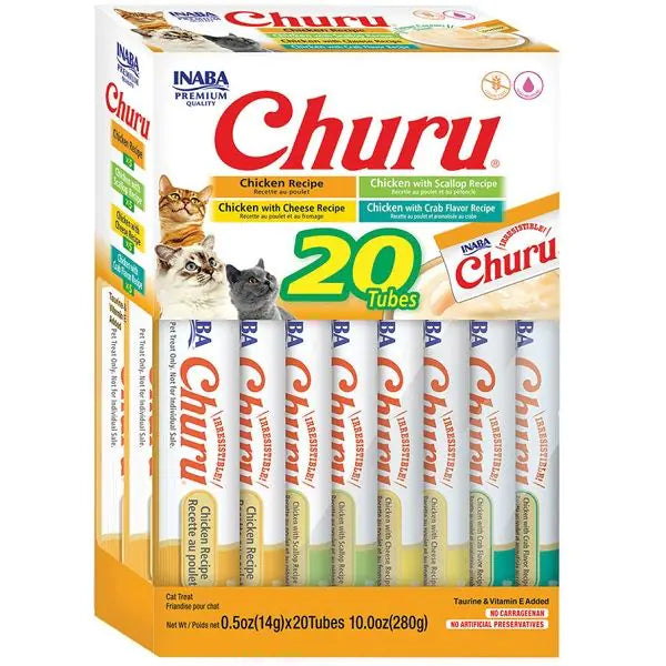 Churu Puree Chkn Variety Box 20pk