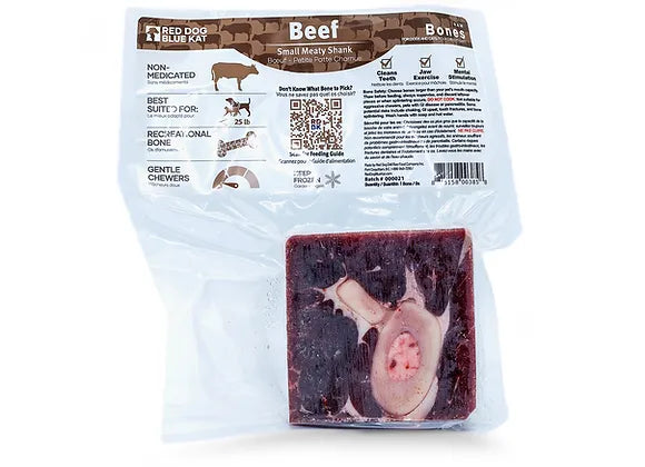 RDBK Raw Bones Meaty Beef Shanks Sml