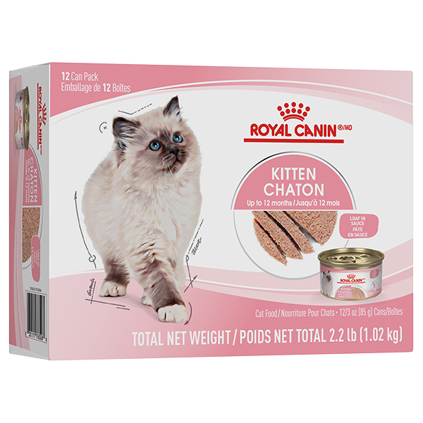 RC FHN SOL Kitten Loaf in Sauce Valu Pk 12/85g