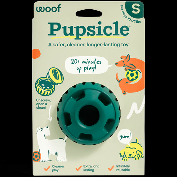 WP Dog Pupsicle Toy Green Sml