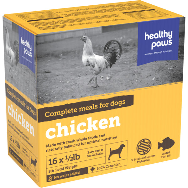 HP Frozen Dog Complete Dinner Chicken 8lbs