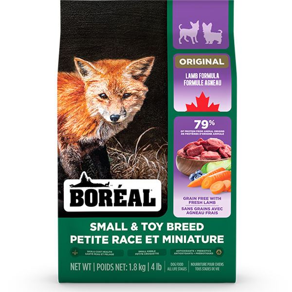 BOR Dog Orgnl Sml/Toy Brd Lamb 1.8kg