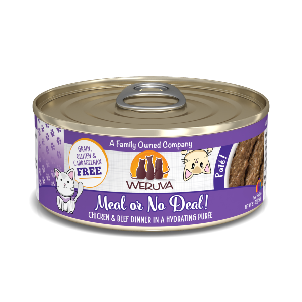 WRVA Cat Pate Meal or No Deal Chkn/ Beef 5.5oz