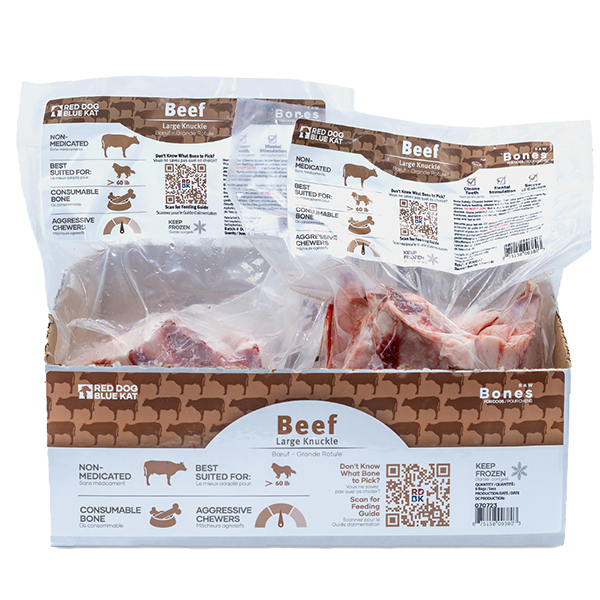 RDBK Raw Bones Beef Knuckle Lrg
