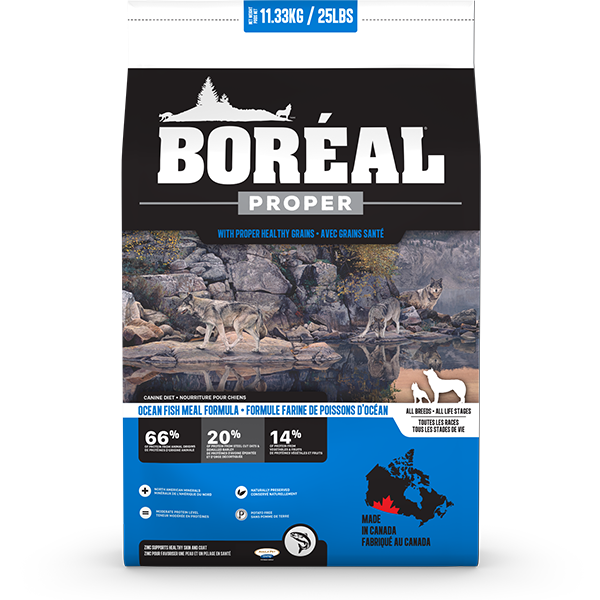 BOR Dog Proper All Breed Ocean Fish Meal 11.33kg