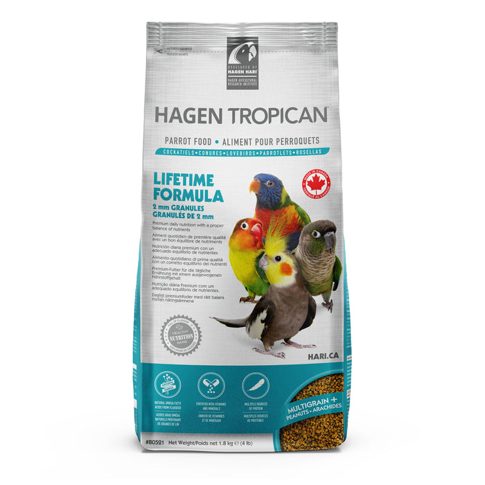 Tropican Lifetime Grnles Cockatiel 1.8kg