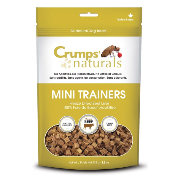 Crumps FD Beef Liver Mini Trainers 1.9oz