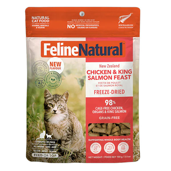 Feline Natural Cat FD Chkn & Sal  3.5oz