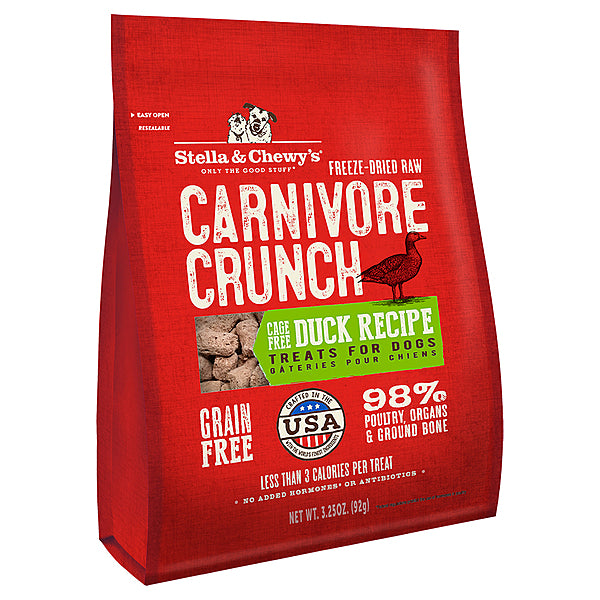S&C FD Carnivore Crunch Duck 3.25oz