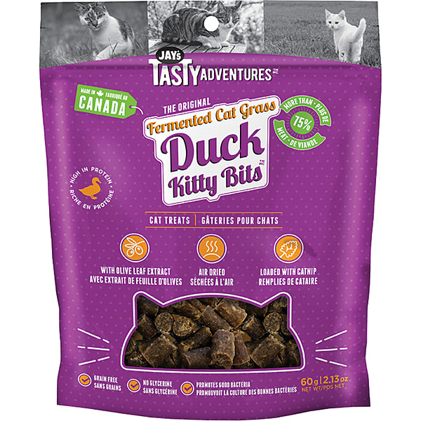 Jay's Kitty Bits Duck 60g