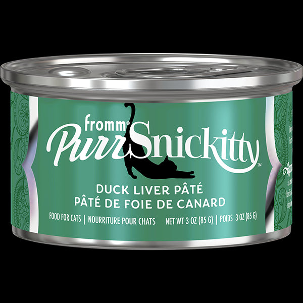 FRM Cat PurrSnickitty Duck Liver Pate 3oz