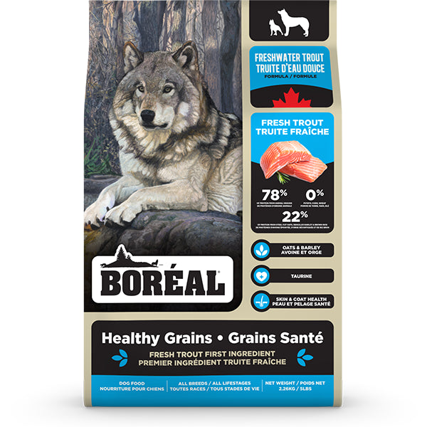 Boreal Dog Healthy Grains Freshwater Trout 10 kg