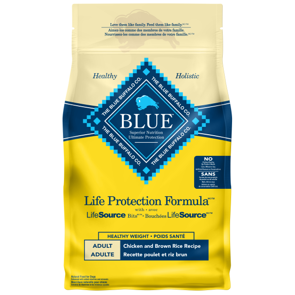 Blue Dog LPF Adult Healthy Weight Chicken/Bn Rice 6lbs
