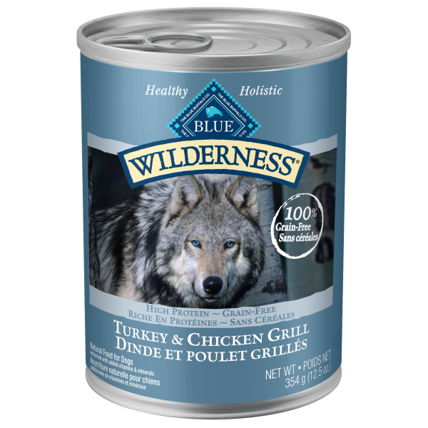 Blue Wilderness GF Dog Turkey & Chicken 12.5oz