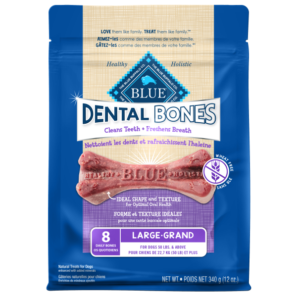 Blue Dog Dental Bones Large 12oz