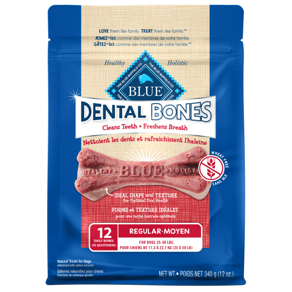 Blue Dog Dental Bones Regular 12oz — Kibbles & Biscuits