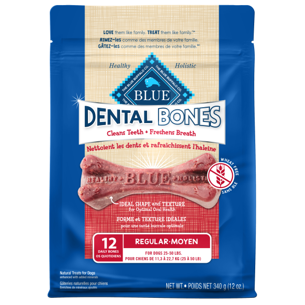 Blue Dog Dental Bones Regular 12oz