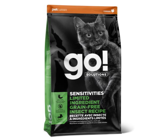 GO! Sensitivities LID GF Insect 3lbs Cat