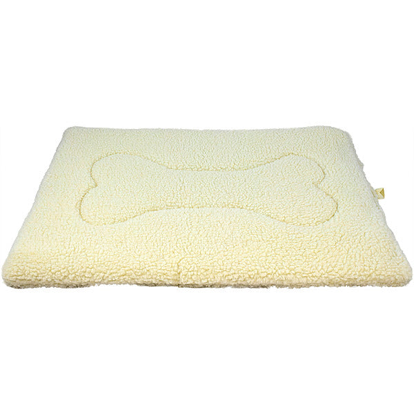 Flop Sherpa Flat Mat Natural 42x28" XLrg