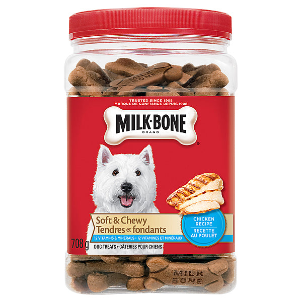 Milkbone Soft & Chewy Chicken Drumsticks 708g
