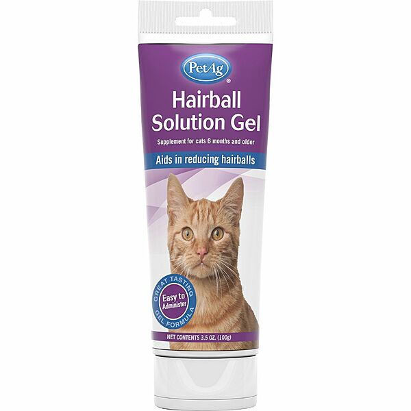 Pet-Ag Hairball Natural Solution Gel 3.5oz