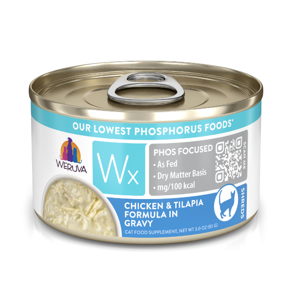 WRVA Cat Wx Chicken & Tilapia In Gravy 3oz