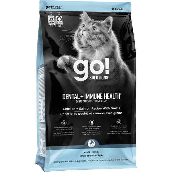 Go! Cat Dental/ Immune Health Chkn/Sal Recipe 2.5lbs