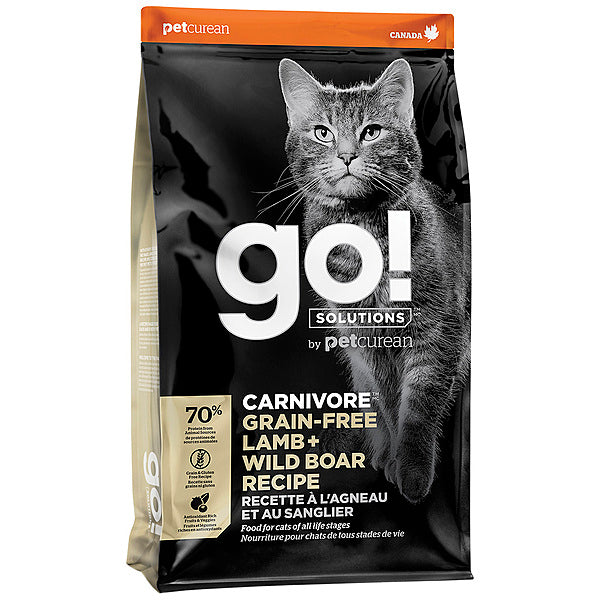 GO! GF Carnivore Lamb & Wild Boar CAT